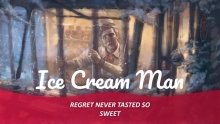 The first slide in my "Ice Cream Man" feature film pitch deck.